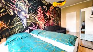 Łóżko lub łóżka w pokoju w obiekcie Boutique Apartments Vienna - Premium 3