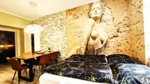 Łóżko lub łóżka w pokoju w obiekcie Boutique Apartments Vienna - Premium 3