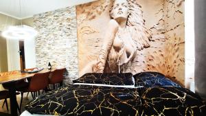 Łóżko lub łóżka w pokoju w obiekcie Boutique Apartments Vienna - Premium 3