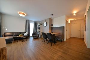 Posezení v ubytování Ferienwohnung STRAND PIET