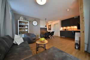 Posezení v ubytování Ferienwohnung STRAND PIET