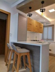 Kuchyň nebo kuchyňský kout v ubytování Superbe Appartement kantaoui sousse