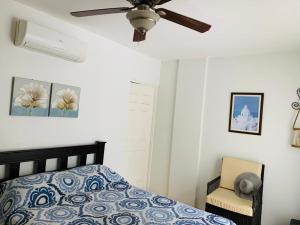 Ένα ή περισσότερα κρεβάτια σε δωμάτιο στο Villa Verde II #30 +12 φωτογραφίες