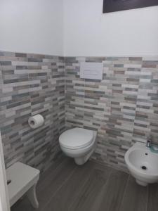 Een badkamer bij Casa Marta