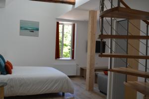 Letto o letti in una camera di Lebeau Repos