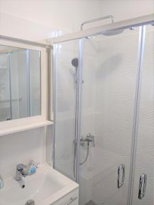 Koupelna v ubytování Marica Apartman