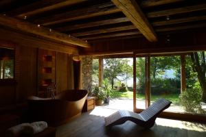 Ogród w obiekcie Luxus Chalet Mühlermoos