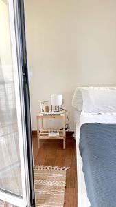 Cama o camas de una habitación en Athens Taratsaki