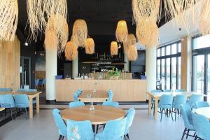 Restaurace v ubytování POLANKI AQUA INDUSTRIAL nielimitowany dostęp do BASENÓW - SAUN - miejsce postojowe FREE