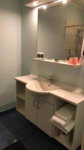Koupelna v ubytování Motel Lido