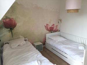 Postel nebo postele na pokoji v ubytování Nouveau! Superbe appartement avec terrasse vue mer