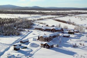 Elves Village Hotel v zimě