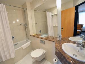 Koupelna v ubytování Hotel HP Park Poznań Malta