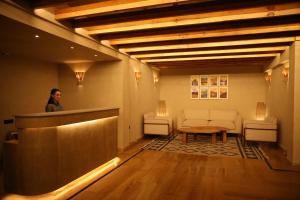 Χώρος καθιστικού στο Pal Hotel