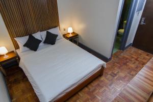 Postelja oz. postelje v sobi nastanitve Z Hostel