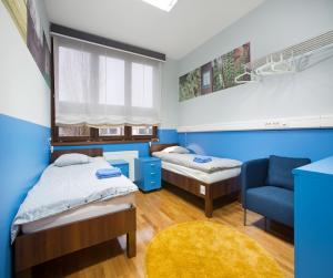 Cama ou camas em um quarto em Hostel Bureau