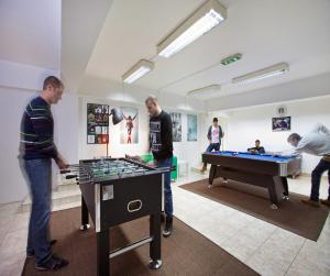 Salão de jogos em Hostel Bureau
