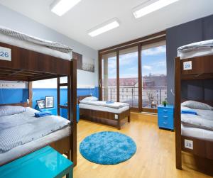 Cama ou camas em um quarto em Hostel Bureau
