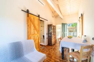 A seating area at Villa Adamantia Paxos