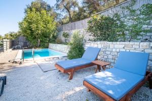 The swimming pool at or close to Villa Adamantia Paxos