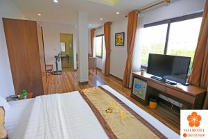 Μια τηλεόραση ή/και κέντρο ψυχαγωγίας στο Mai Hotel My Dinh 미딩