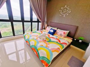 Postel nebo postele na pokoji v ubytování Legoland -Happy Starlight Suite-2B2R, 8pax -lakeview