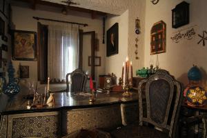 A seating area at Chateaux Constantin Agistro