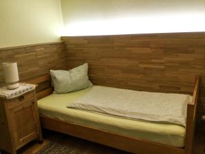 Postel nebo postele na pokoji v ubytování Haus Rosina