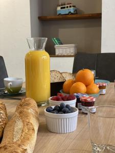 Jídlo v prázdninového domu nebo okolí