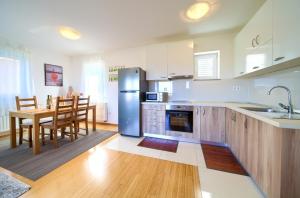 Kuchyň nebo kuchyňský kout v ubytování Apartment Nadica