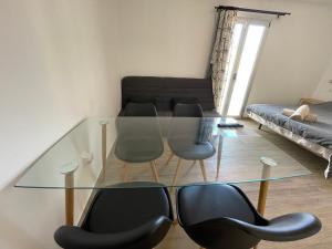 Posteľ alebo postele v izbe v ubytovaní Arguineguin Beach Lux Solarium Sky
