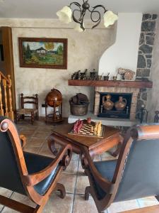Część wypoczynkowa w obiekcie Casa Rural LOS TINES
