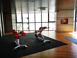 Centrul de fitness și/sau facilități de fitness de la PROMO Connected train 4 Bedroom ABOVE MALL 20