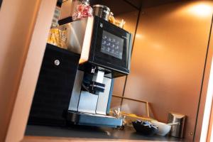 Kuchyň nebo kuchyňský kout v ubytování B&B HOTEL Antwerpen Zuid
