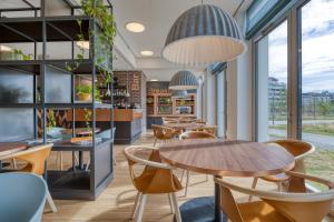 Posezení v ubytování B&B HOTEL Antwerpen Zuid