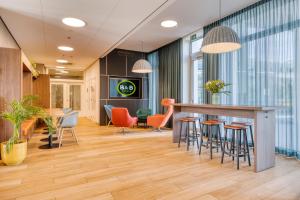 Posezení v ubytování B&B HOTEL Antwerpen Zuid