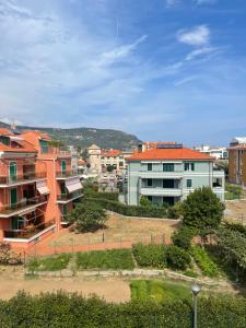 a group of buildings in a city at CASA SVEVA PIETRA LIGURE in Pietra Ligure