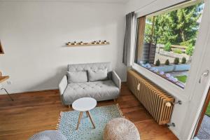 Posezení v ubytování Superbe appartement avec piscine