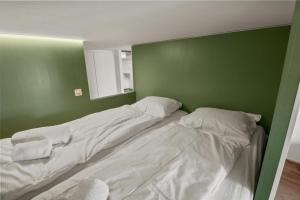 Postel nebo postele na pokoji v ubytování Superbe appartement avec piscine