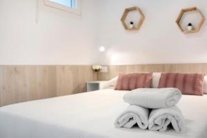 Posteľ alebo postele v izbe v ubytovaní Apartamento Cobarrubias