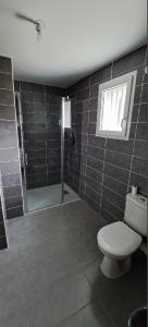 Koupelna v ubytování Appartements Barcelonette by PraLoup Vacances