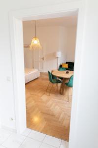 Posteľ alebo postele v izbe v ubytovaní Design Apartments near Mariahilferstraße