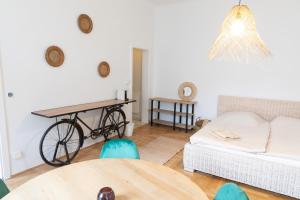 Posteľ alebo postele v izbe v ubytovaní Design Apartments near Mariahilferstraße