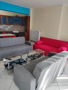 Posezení v ubytování GCM 1 ROOMS kentro k parking