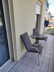 Balkón nebo terasa v ubytování GCM 1 ROOMS kentro k parking