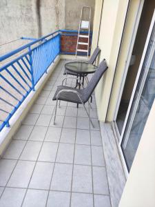 Balkón nebo terasa v ubytování GCM 1 ROOMS kentro k parking