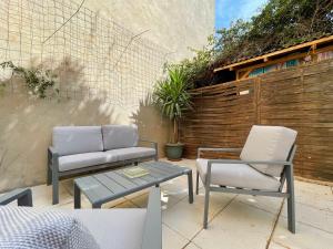 Posedenie v ubytovaní La Seyne sur mer grande terrasse wifi clim, 2 chambres