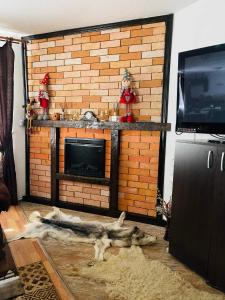 TV a/nebo společenská místnost v ubytování Casa Albac