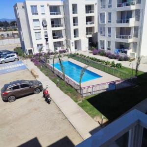 Sundlaugin á Ecobarrio I eða í nágrenninu