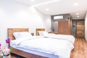 Voodi või voodid majutusasutuse 9ine Thamel Hotel toas